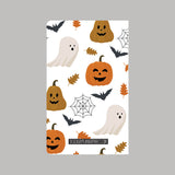 Ghost w/ Pumpkin 12 Month Planner