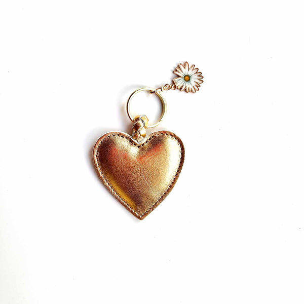 The Madeline Heart Key Chain