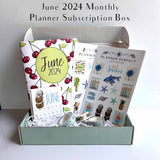 Planner Perfect Monthly Planner Subscription Box