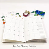 Coconut Tree 12 Month Planner