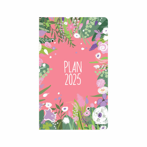 The Beginning Floral 12 Month Planner