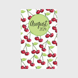 Twin Cherries Monthly Planner